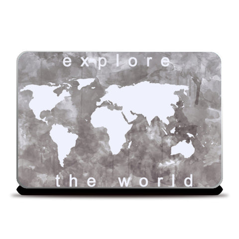 Explore the world Laptop Skins