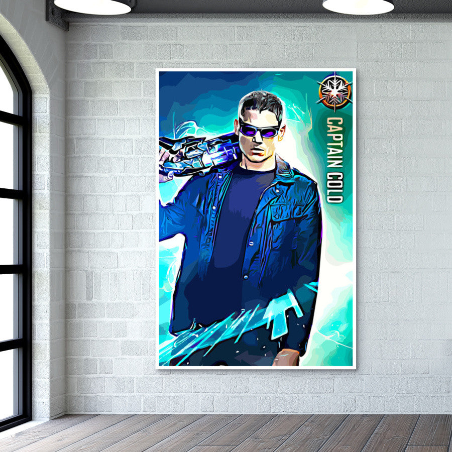 Captain Cold Wall Art