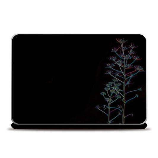 Neon Fern Laptop Skins