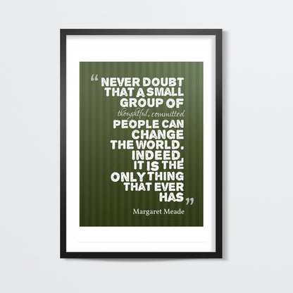 A Small Group Of People | Office Decor Wall Art