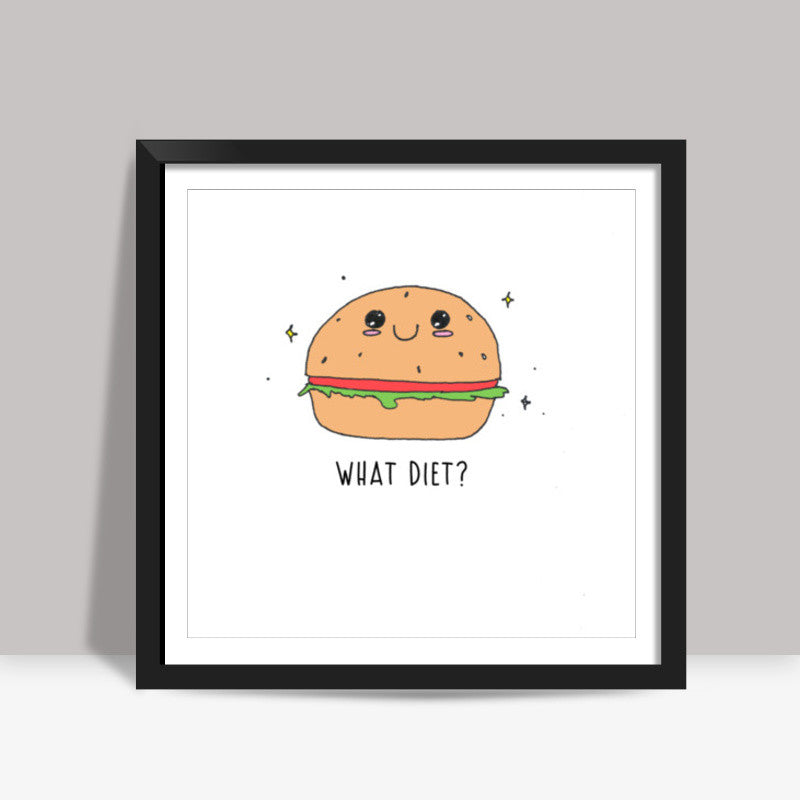 Diet Square Art Prints