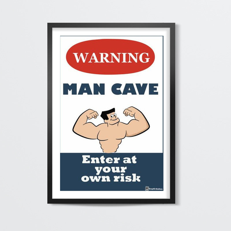 Warning 2 Wall Art