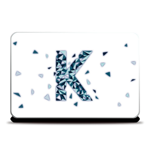 Alphabet K Laptop Skins