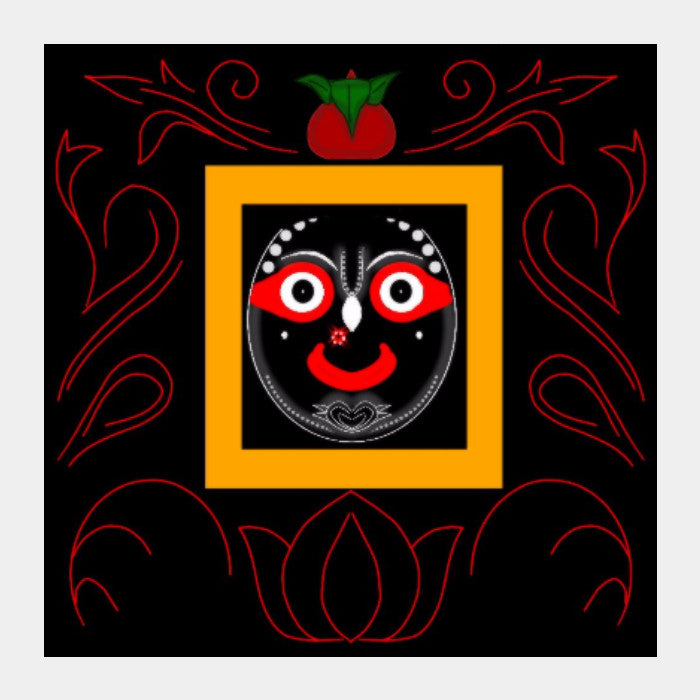 Square Art Prints, Jagannatha Square Art Prints | Pratyasha Nithin, - PosterGully