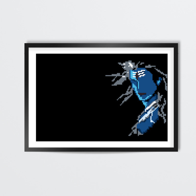 Pixel Shiva Wall Art