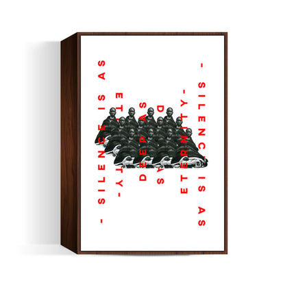Silence :: Silence Wall Art