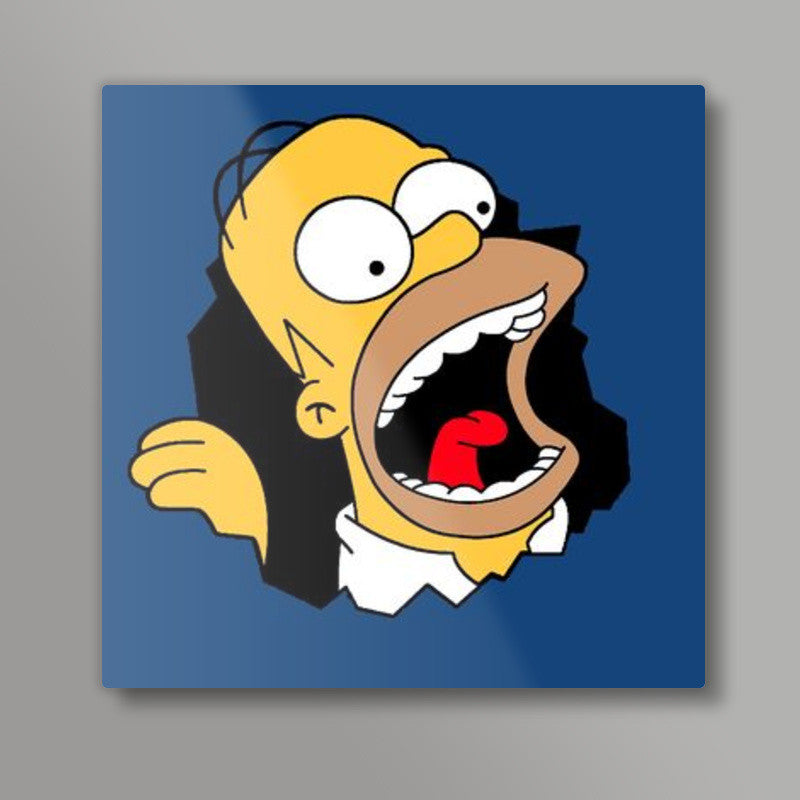 Simpsons Art Square Art