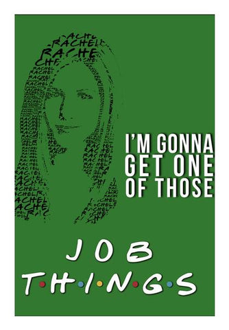 PosterGully Specials, Friends | Rachel Green | Quote Wall Art