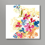 Flower Painting Square Art Prints