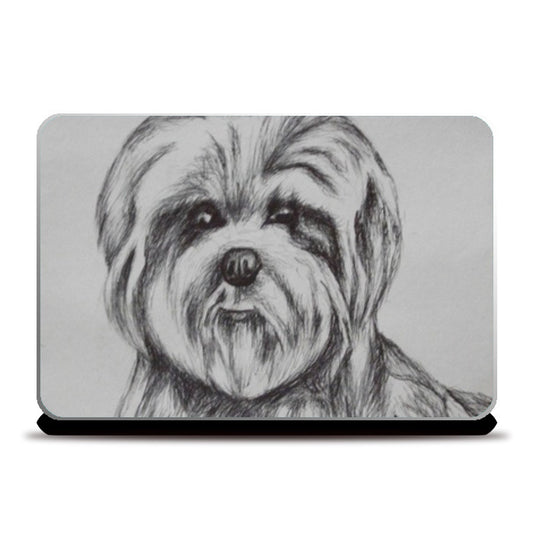 baby dog Laptop Skins