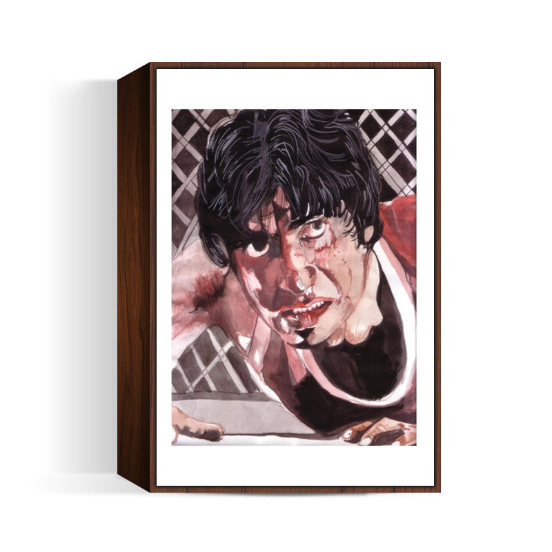 Bollywood superstar Amitabh Bachchan believes in fighting till the very end Wall Art