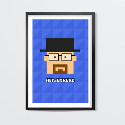 Boxed Heisenberg Wall Art