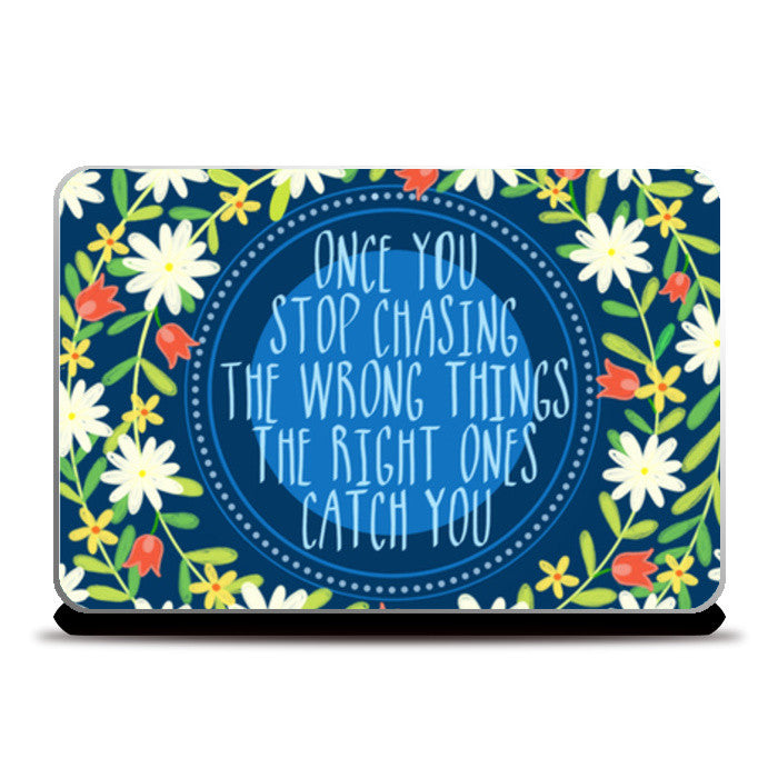 MOTIVATIONAL QUOTE Laptop Skins