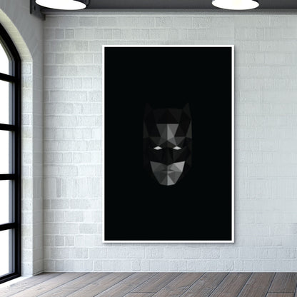 Batman low poly Wall Art