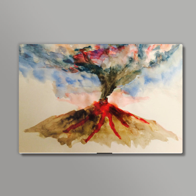 Volcano Wall Art