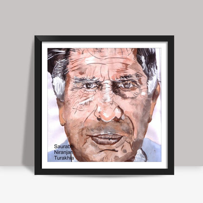 A promise is a promise, believes Ratan Tata Square Art Prints