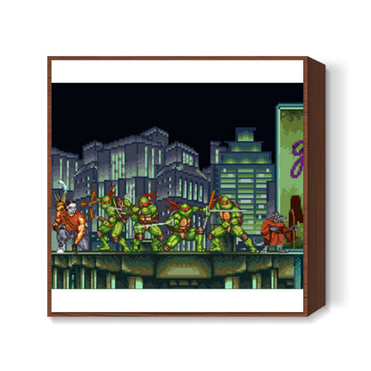 Mirage's Teenage Mutant Ninja Turtles Pixel Art (Colour)