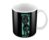 Angry Football Player | #Footballfan Coffee Mugs