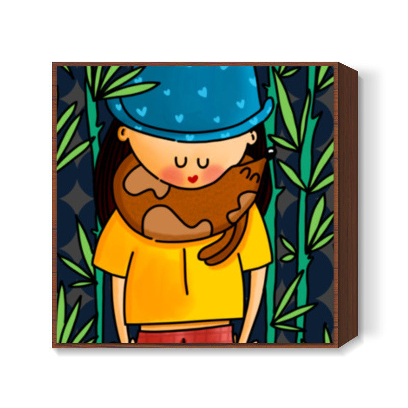 Love Adventure Square Art Prints