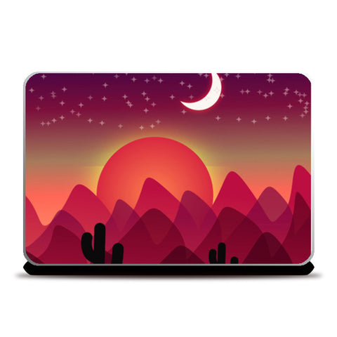 Laptop Skins, Beautiful Starry Night Laptop Skins