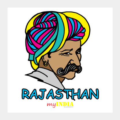 rajasthan Square Art Prints