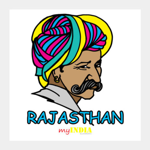 Rajasthan Square Art Prints PosterGully Specials