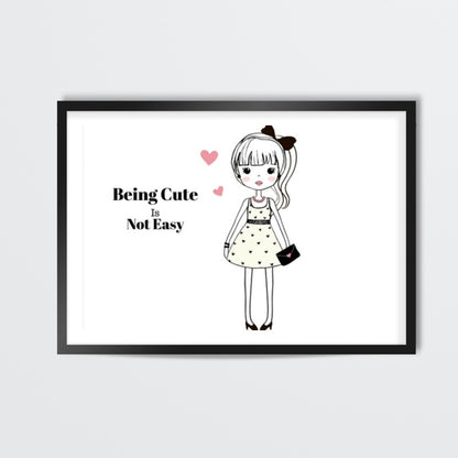 Cute Girl  Wall Art