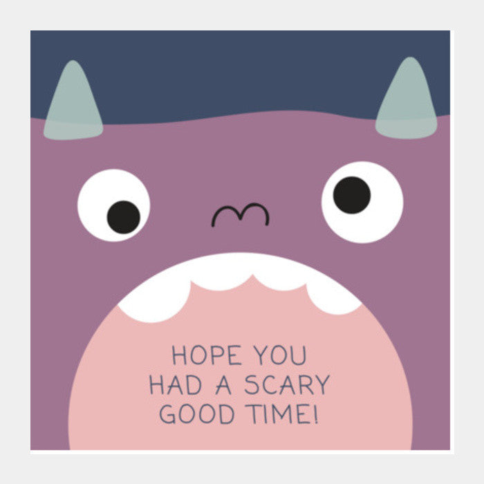 SCARY GOOD TIMES Square Art Prints