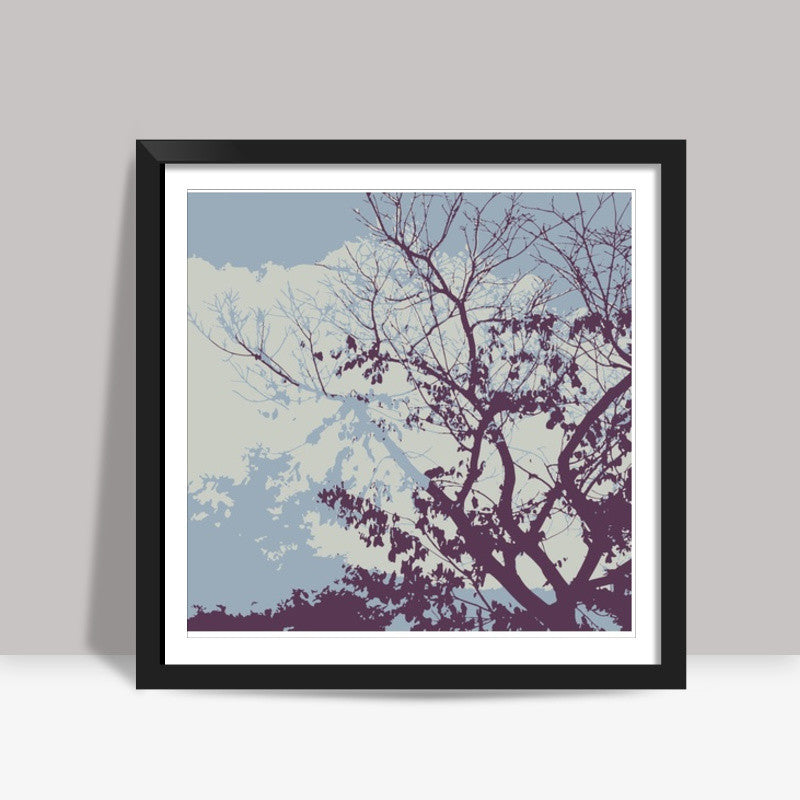 Wild Tress Square Art Prints