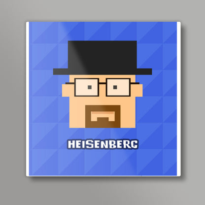 Boxed Heisenberg Square Art Prints