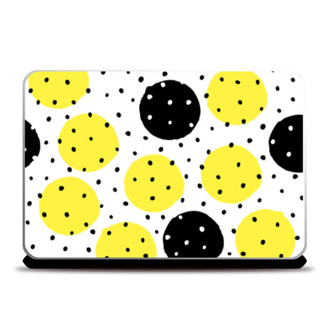 Dots Spreaded On Large dots Laptop Skins