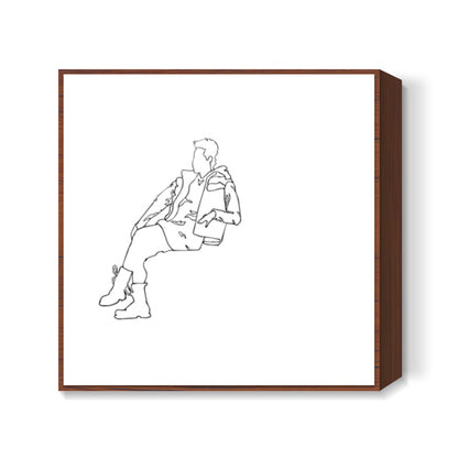 Air Chair Square Art Prints