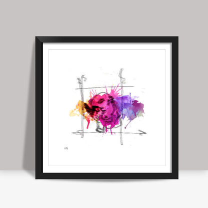 Blur Bliss Wall Art Poster Square Art Prints