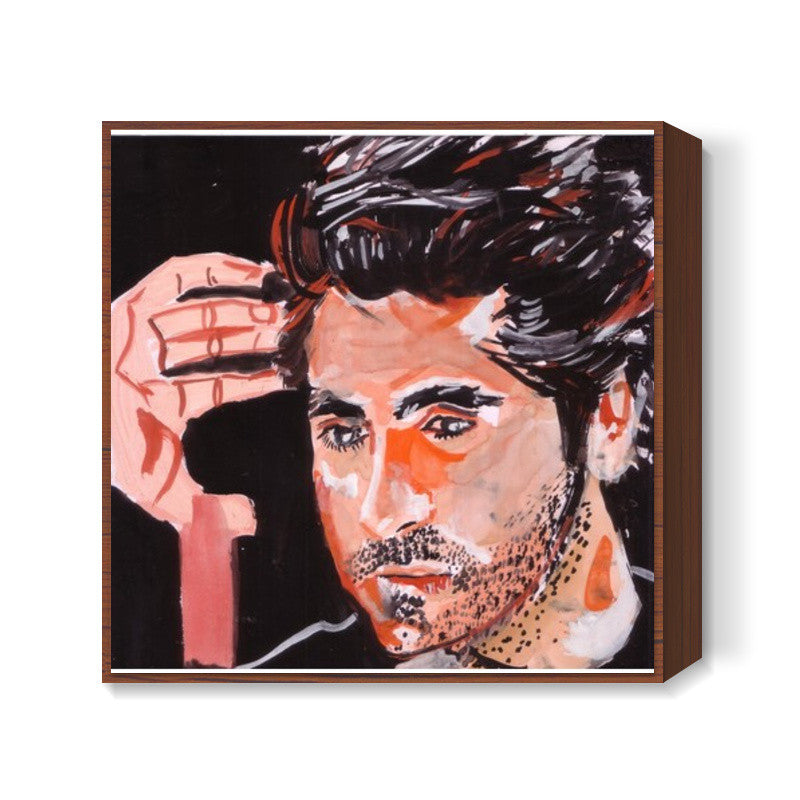 Bollywood star Ayushmann Khurrana is multi-talented Square Art Prints