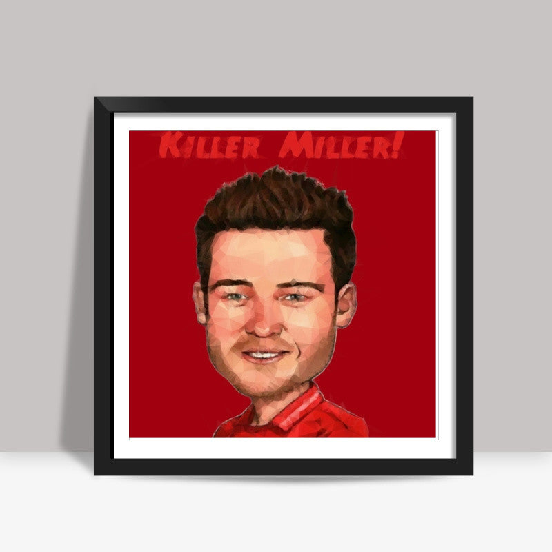 Killer Miller  Square Art Prints