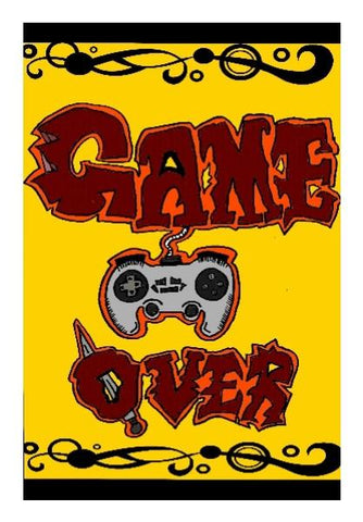 PosterGully Specials, GAME OVER Wall Art | Aishwarya Menon | PosterGully Specials, - PosterGully