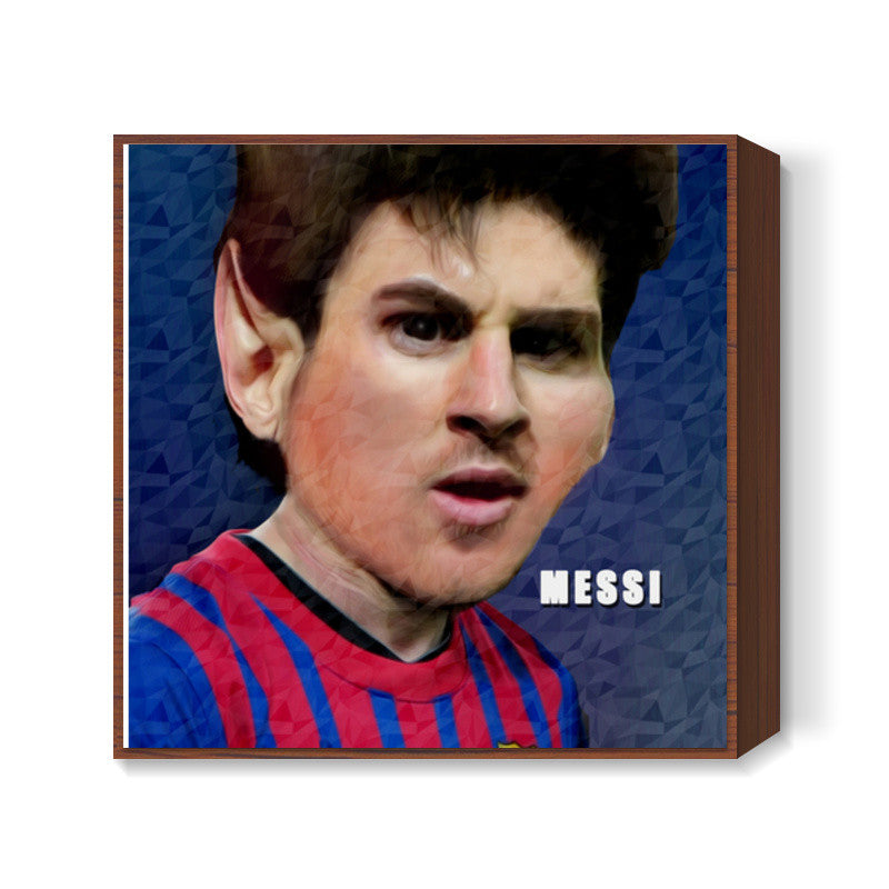 Messi Barcelona Square Art Prints