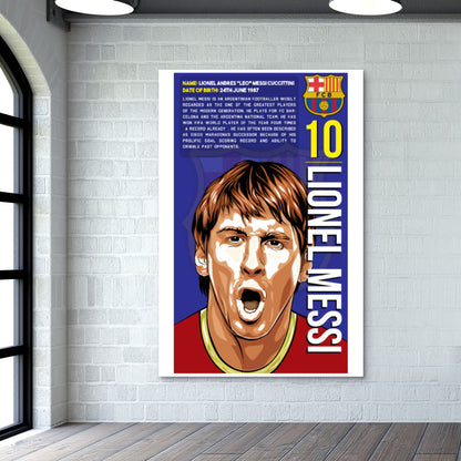 Lionel Messi wall Art