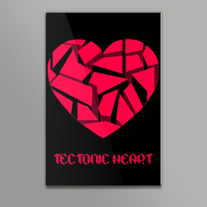 Tectonic Heart ! Wall Art