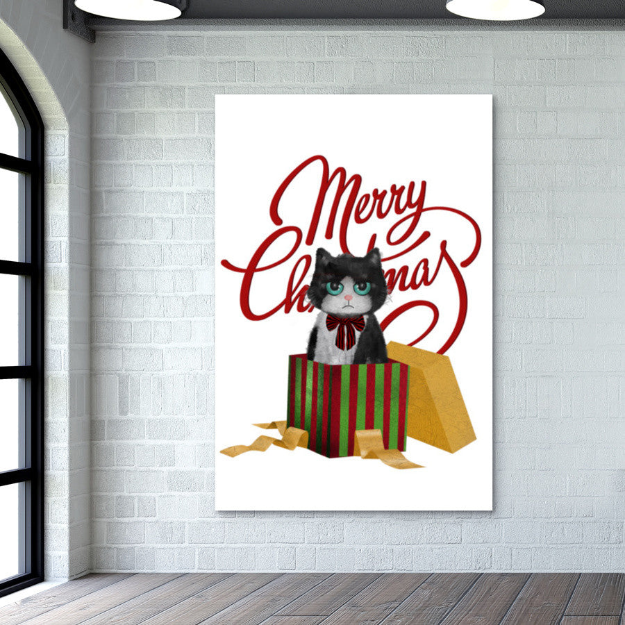 Grumpy Christmas Wall Art