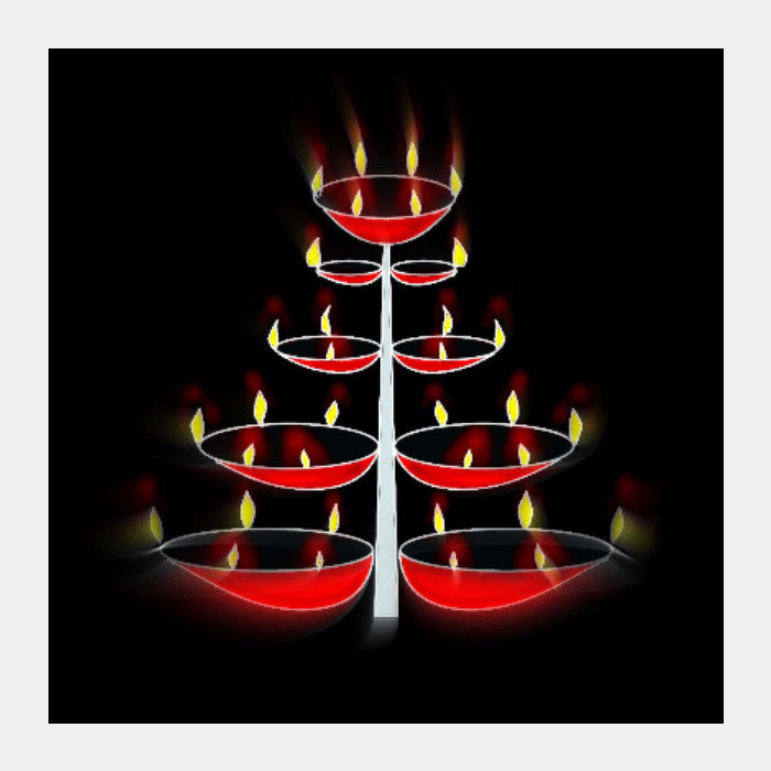 Square Art Prints, Aarati Square Art Prints | pratyasha Nithin, - PosterGully