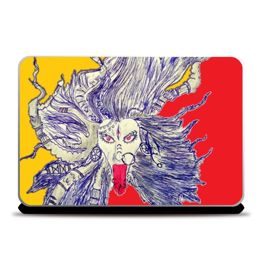 Laptop Skins, Goddess Kaali Laptop Skins