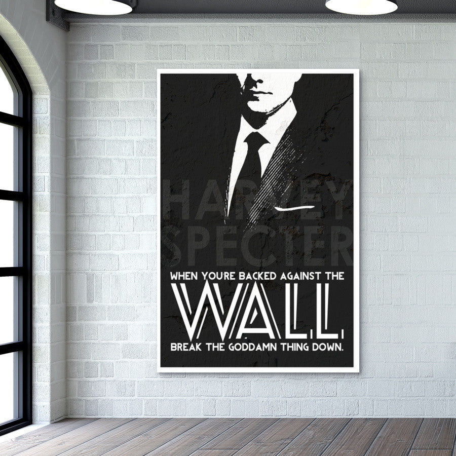 SUITS Harvey Specter Wall Quote Wall Art Buy HighQuality Posters and