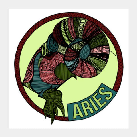 Aries Square Art Prints PosterGully Specials