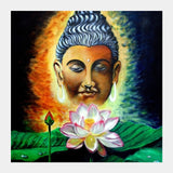 Lord Buddha  Square Art Prints