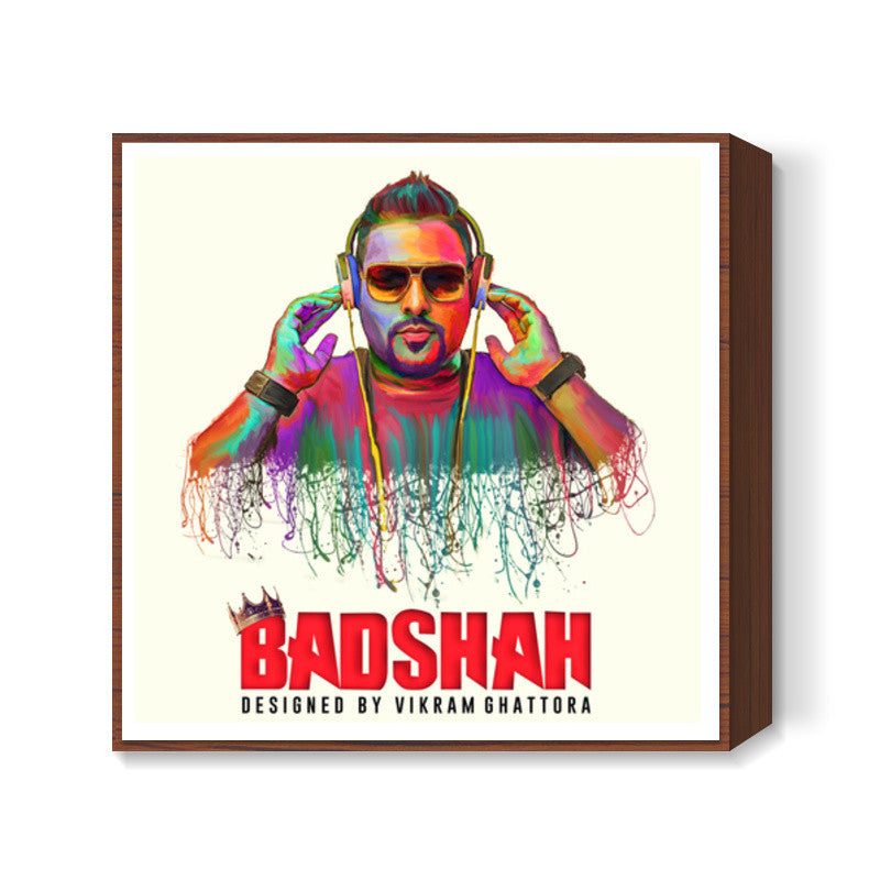 Badshah Painting Square Art Prints
