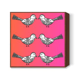 Bird Patterns Square Art Prints