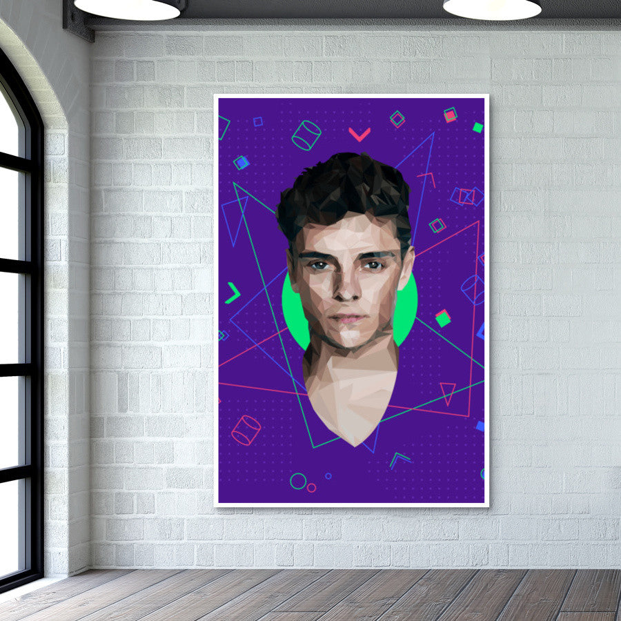 Martin Garrix Low Poly Wall Art