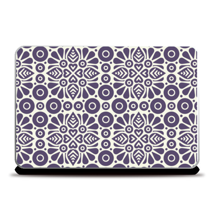 Classical Theme Art Blue Laptop Skins