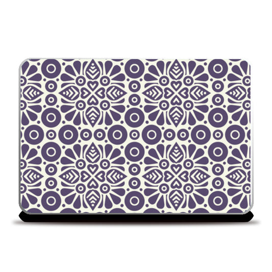 Classical Theme Art Blue Laptop Skins